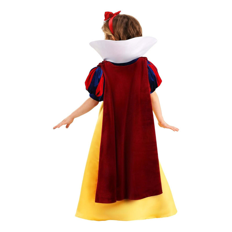 Disfraz Blancanieves Niña Con Capa
