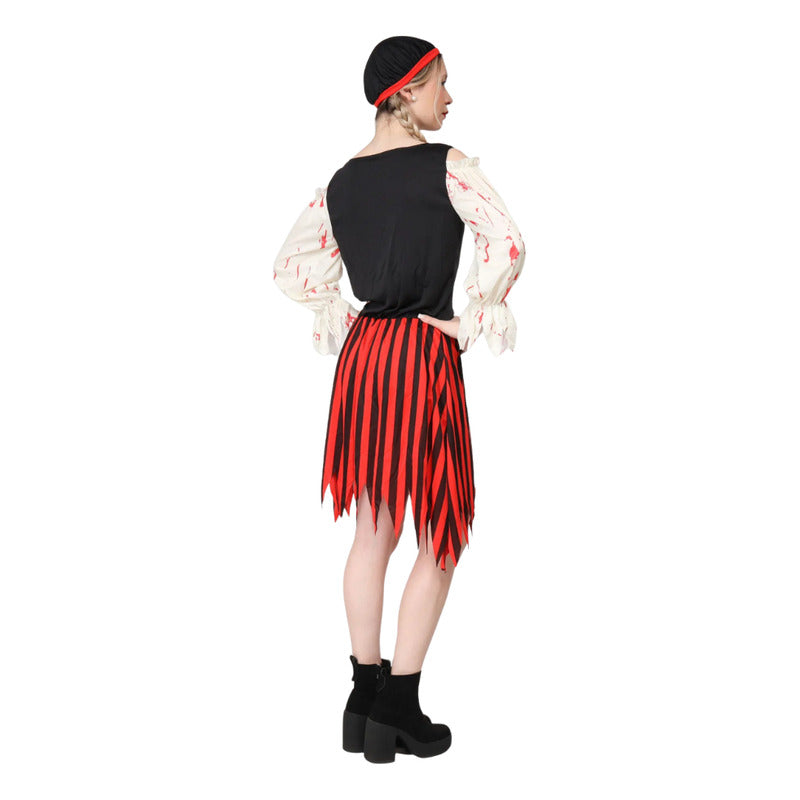 Disfraz Traje Pirata Mujer
