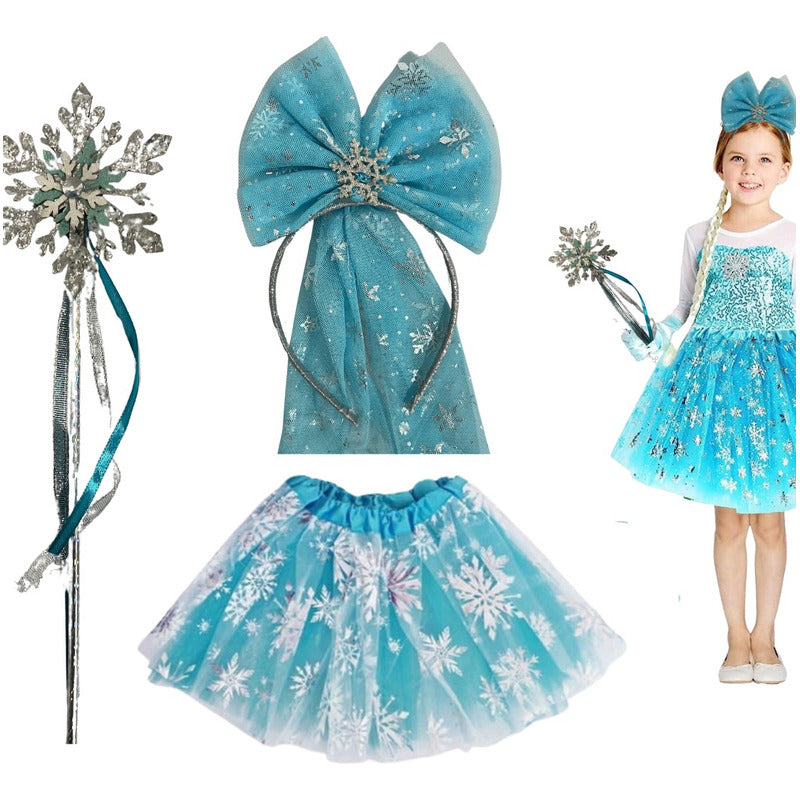 Set Disfraz Frozen Elsa