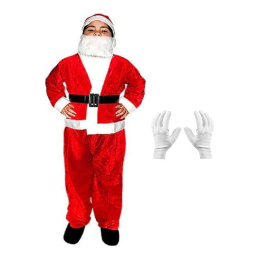 Disfraz Viejito Pascuero O Santa Claus Niño