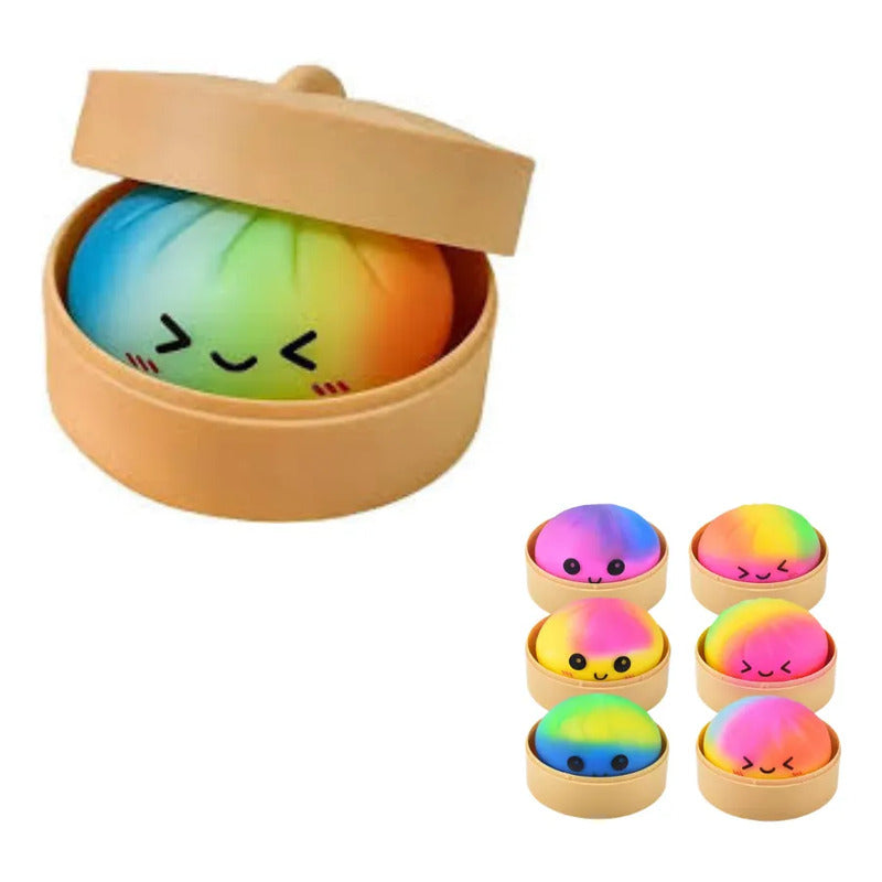 Juguete Dumpling Squishy  Mystery Rainbow