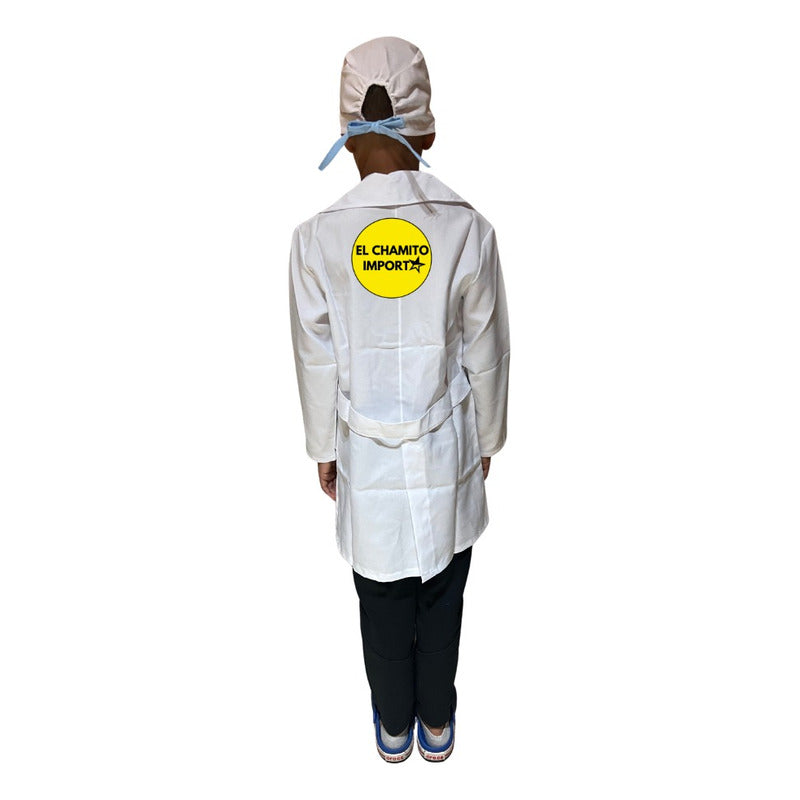 Disfraz De Doctor Con Gorro Para Niños