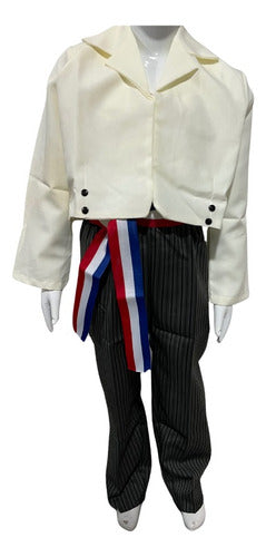 Traje Huaso Niño Fiestas Patrias Chaqueta Pantalon Faja