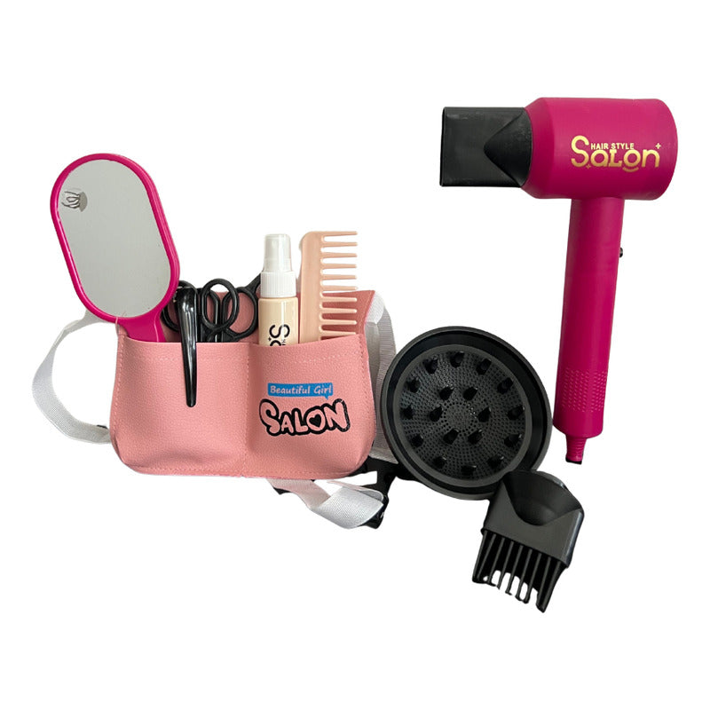 Set de Peluquería Juguete Niñas 14pzas