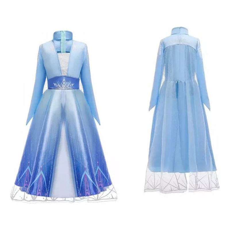 Disfraz Vestido Princesa Elsa Frozen + Accesorios