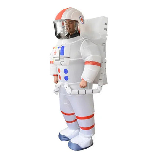 Disfraz Inflable De Astronauta Niño-adulto Blanco Niño-120-150cm