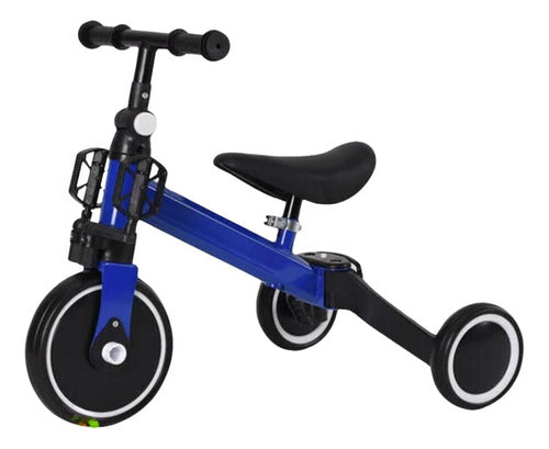 Bicicleta De Equilibrio Y Triciclo 3 En 1 Plegable