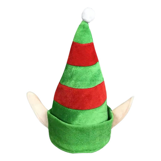 Gorro Elfo Con Orejas Navideño