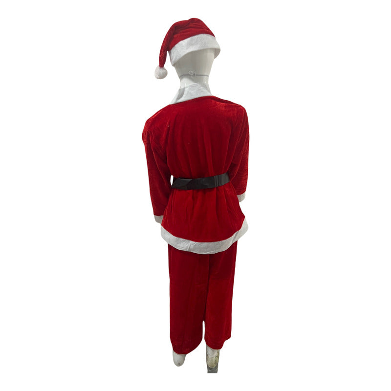 Disfraz Viejito Pascuero O Santa Claus Niño