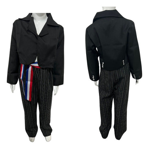 Traje Huaso Niño Fiestas Patrias Chaqueta Pantalon Faja