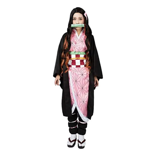 Disfraz Nezuko Cosplay Halloween Niños