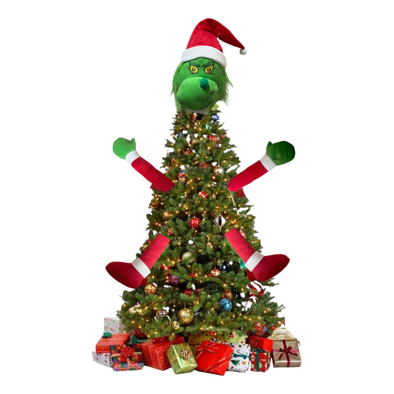 Adorno Navideño Cuerpo De Grinch Para Arbol De Navidad