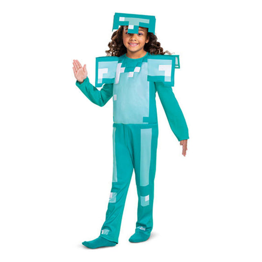 Disfraz Minecraft Armadura Diamante Original
