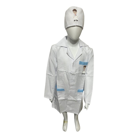 Disfraz De Doctor Con Gorro Para Niños