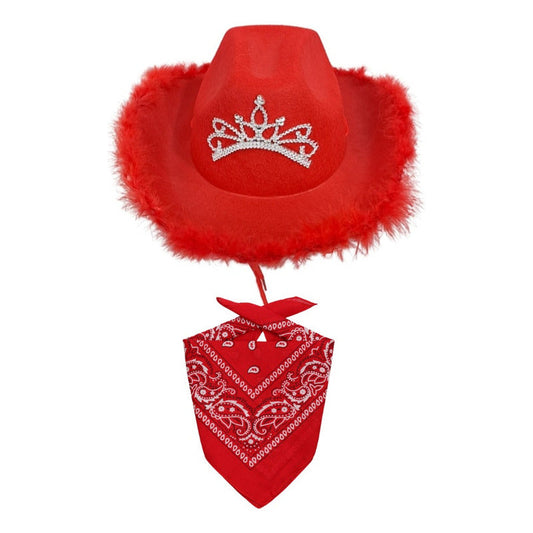 Sombrero Vaquero + Pañaleta Accesorio Concierto Cosplay