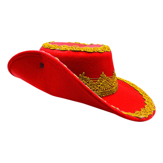 Sombrero Caporal - Bailes Típicos - Rojo