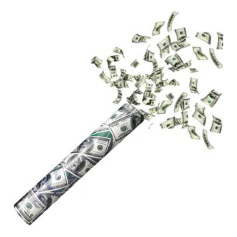 Pack X 4 Lanza Confeti Cotillón Dolar Fiesta Fin De Año 40cm