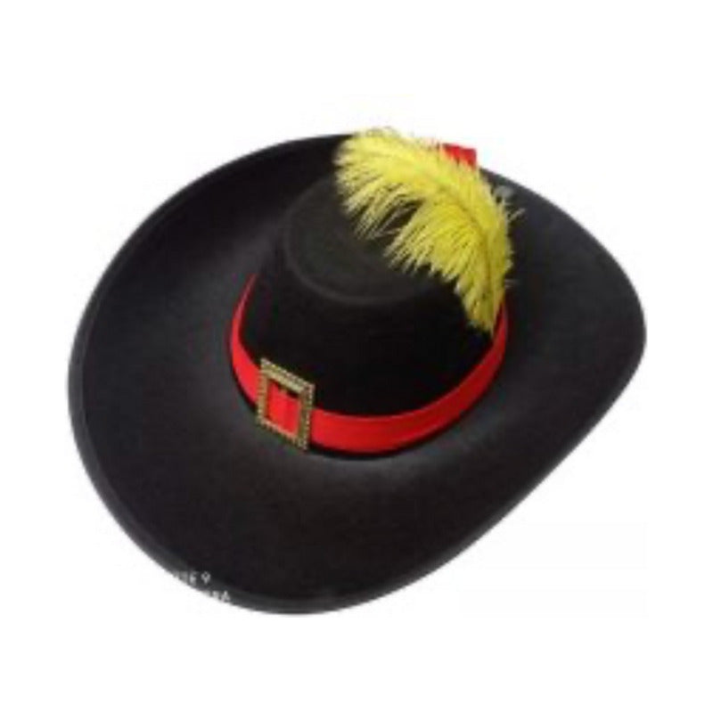 Disfraz De Mosquetero Capa + Sombrero Adulto