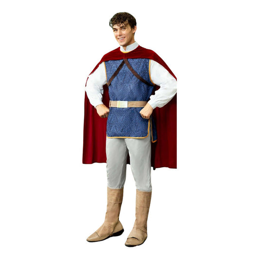 Dsfraz De Principe Hombre Adulto Cosplay Azul