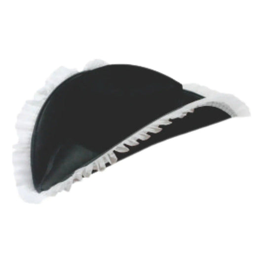Sombrero Pirata Mujer Accesorio Cosplay Negro Standar Encajes
