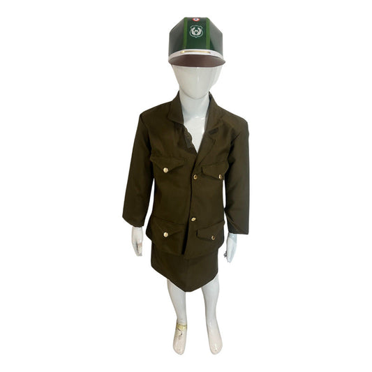 Disfraz Traje Carabineros Niñas