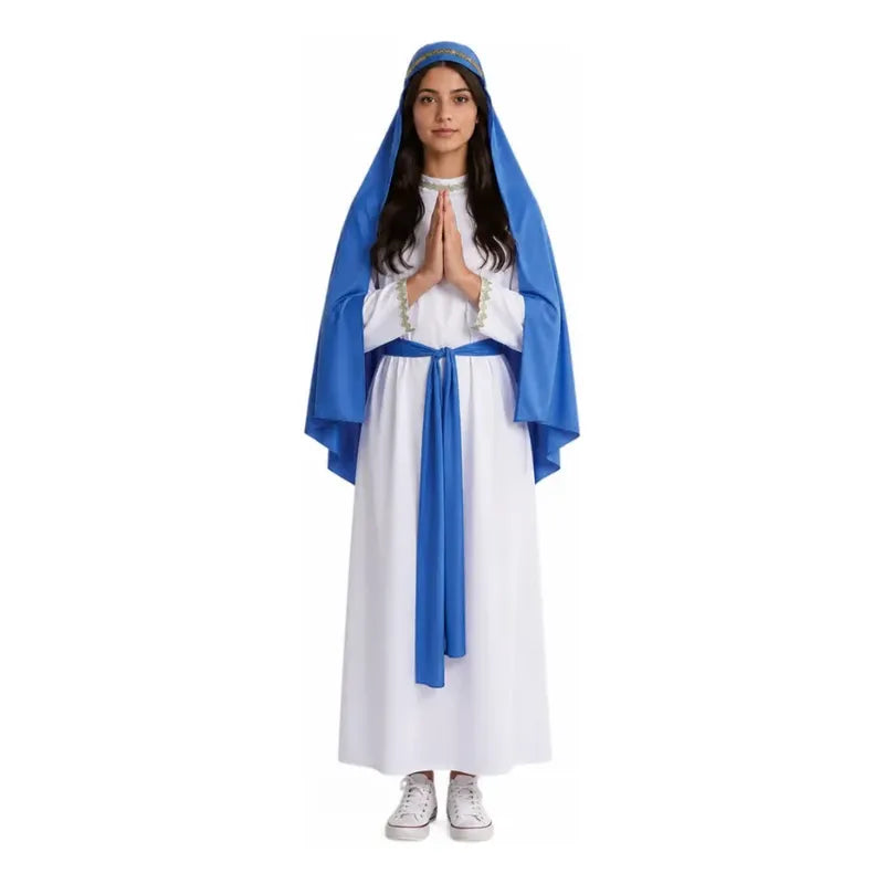 Disfraz Religioso Virgen Maria Mujer