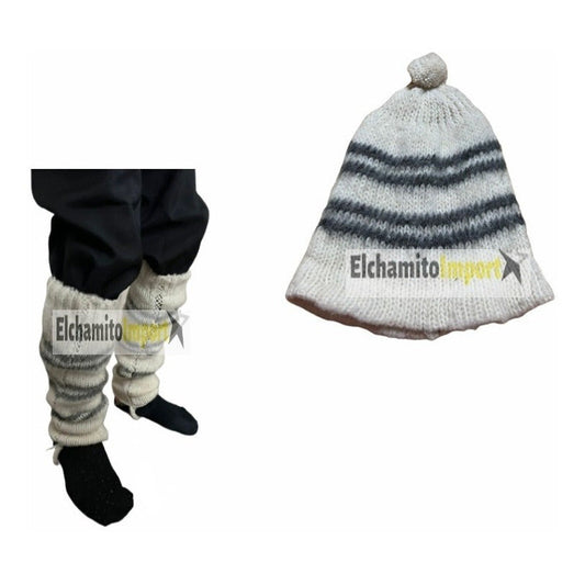 Set De Gorro Y Polainas Chilota Fiestas Patrias