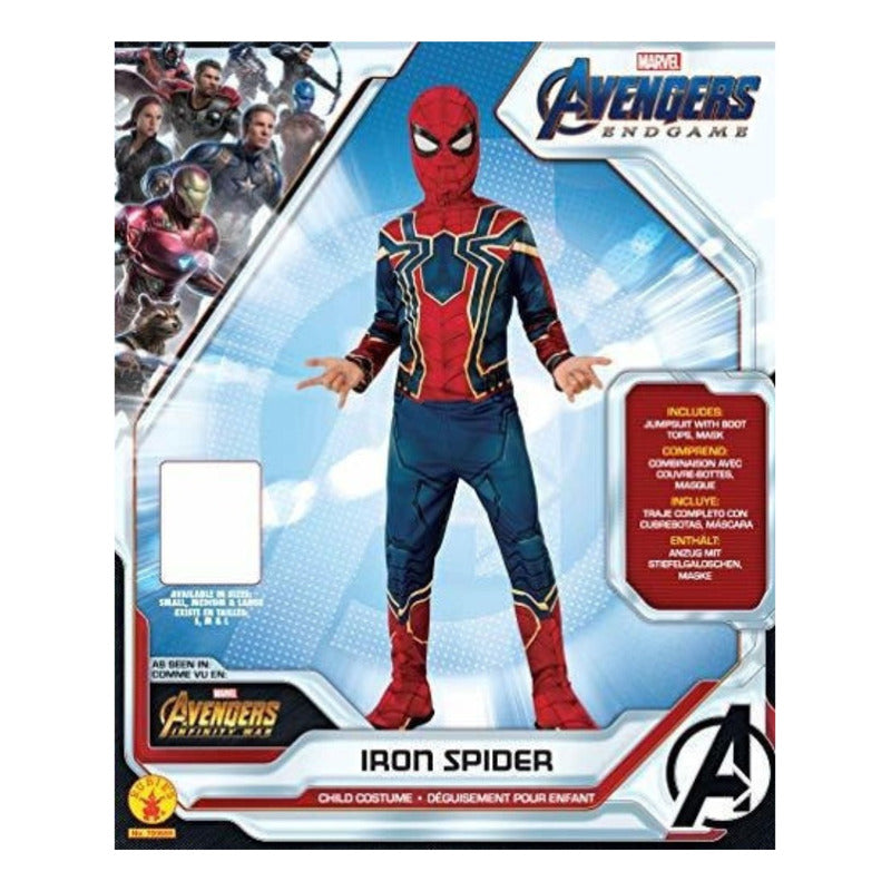 Spiderman Disfraz Niño Iron Spider Avengers Endgame Con Musculos