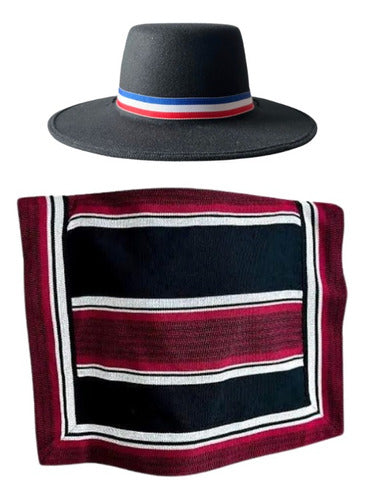 Manta/Poncho + Sombrero - Huaso Niño