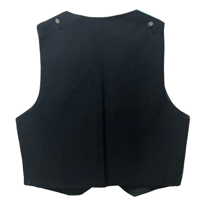 Chaleco Bolero Accesorio Traje Chilote/ Nortino Juvenil