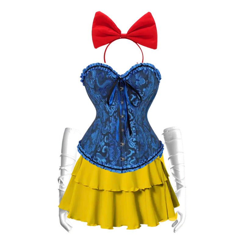 Disfraz Blancanieves Corset Mujer