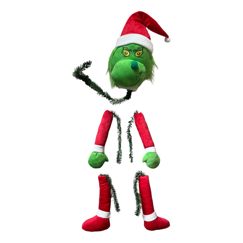 Adorno Navideño Cuerpo De Grinch Para Arbol De Navidad