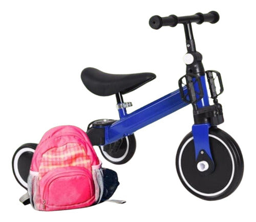 Bicicleta De Equilibrio Y Triciclo 3 En 1 Plegable