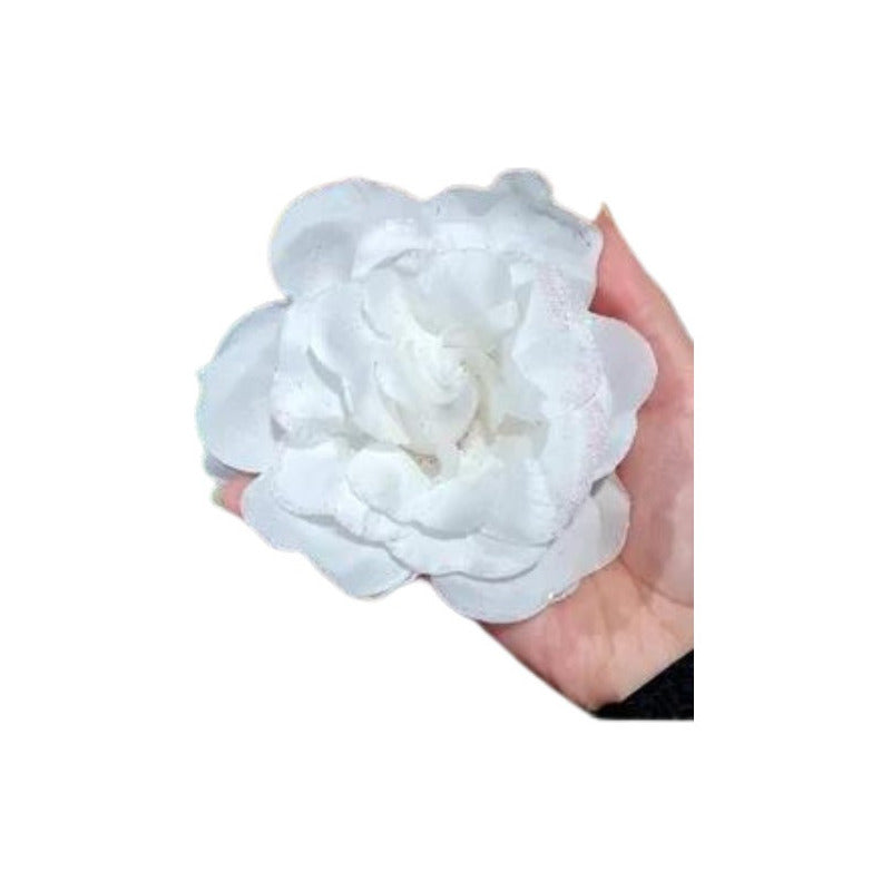 Set X12 Pinches De Flor Rosa Para Peinado Cabello Baile