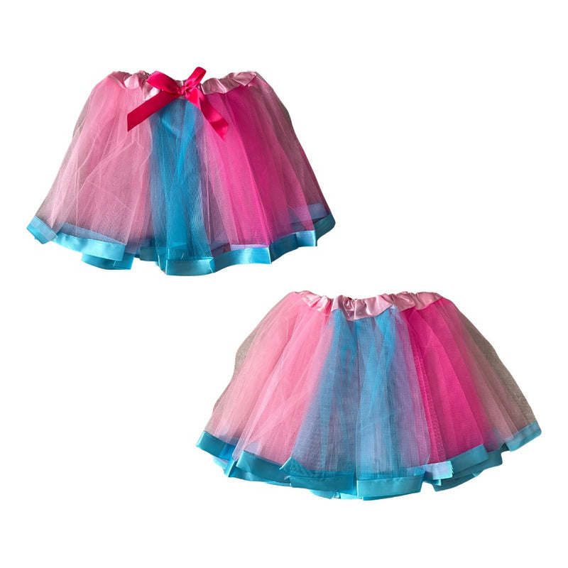 Disfraz Trolls Poppy Amapola Para Niña Tutu + Cintillo