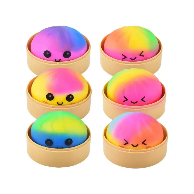 Juguete Dumpling Squishy  Mystery Rainbow