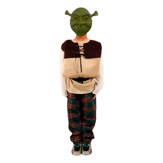 Disfraz Cosplay Ogro Verde Shrek Para Niños