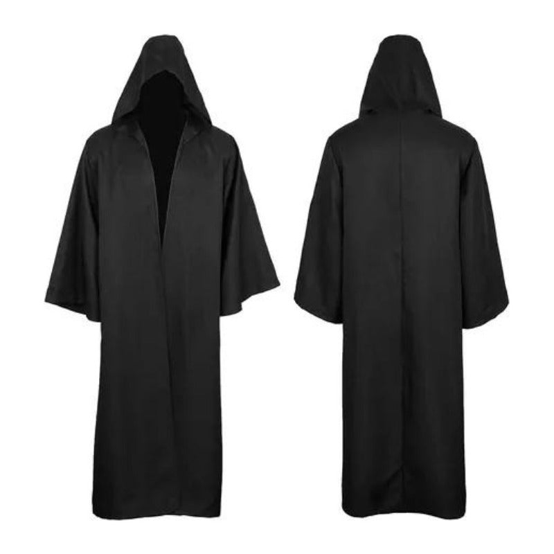 Capa Túnica De Peste Negra Sacerdote Disfraz Cosplay