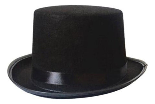 Sombrero De Copa Accesorio Para Disfraz Willy Wonka Niño