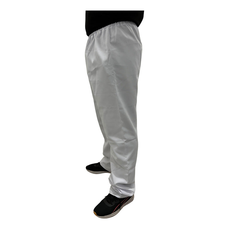 Pantalón Para Trajes Tipicos O Disfraz Hombre Blanco