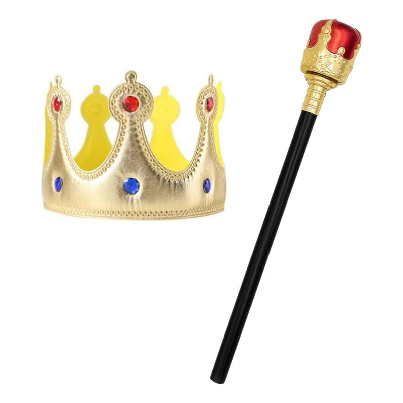 Set De Rey Corona + Cetro