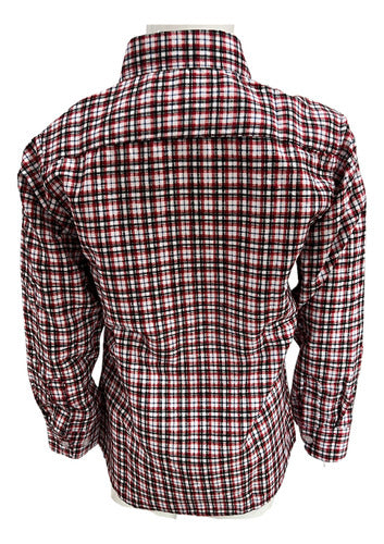 Camisa Cuadrille Trajes Tipicos Fiestas Patrias Niño-juvenil