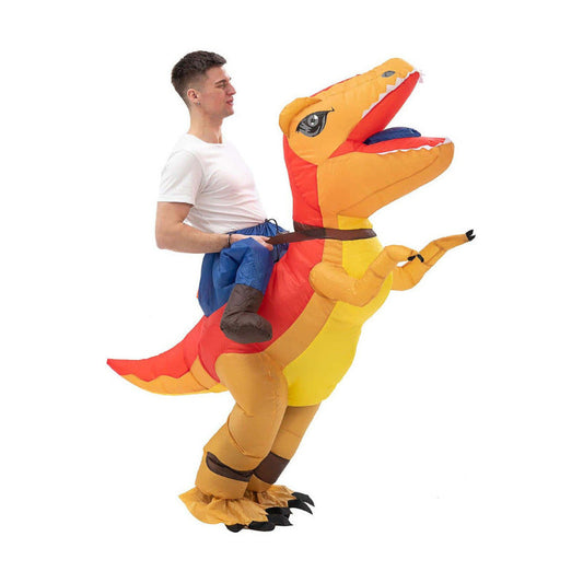 Disfraz Dinosaurio Inflable Disfraces Dino Ride Adulto