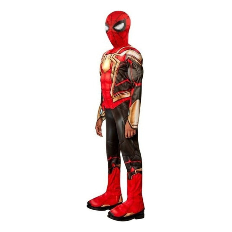 Spiderman Disfraz Niño Iron Spider Con Musculos Y Luz