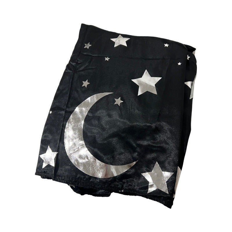 Capa Disfraz Diseño Estrellas Para Adulto