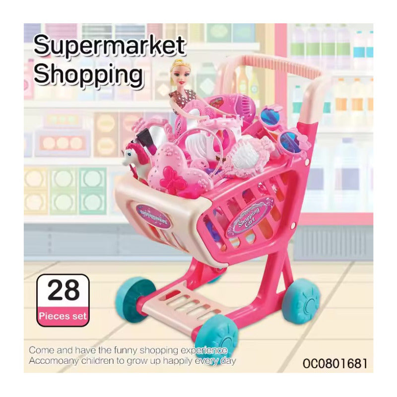 Carrito Supermercado Compras Juguete Niñas