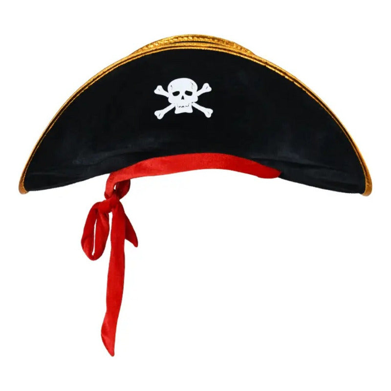 Set De Pirata Accesorios Disfraz Gorro, Pistola Y Parche