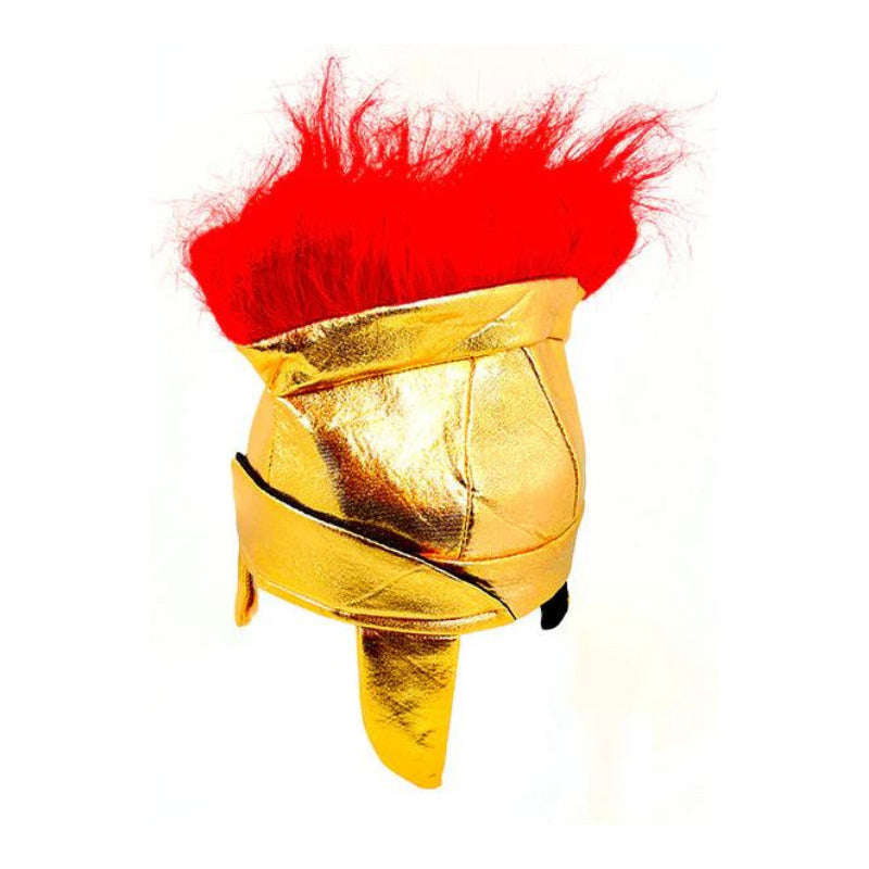 Set Disfraz Gladiador Soldado Romano Gorro + Capa