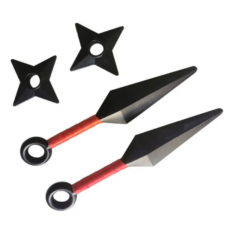 Disfraz Traje Naranjo Naruto Kunai+shuriken Accesorios