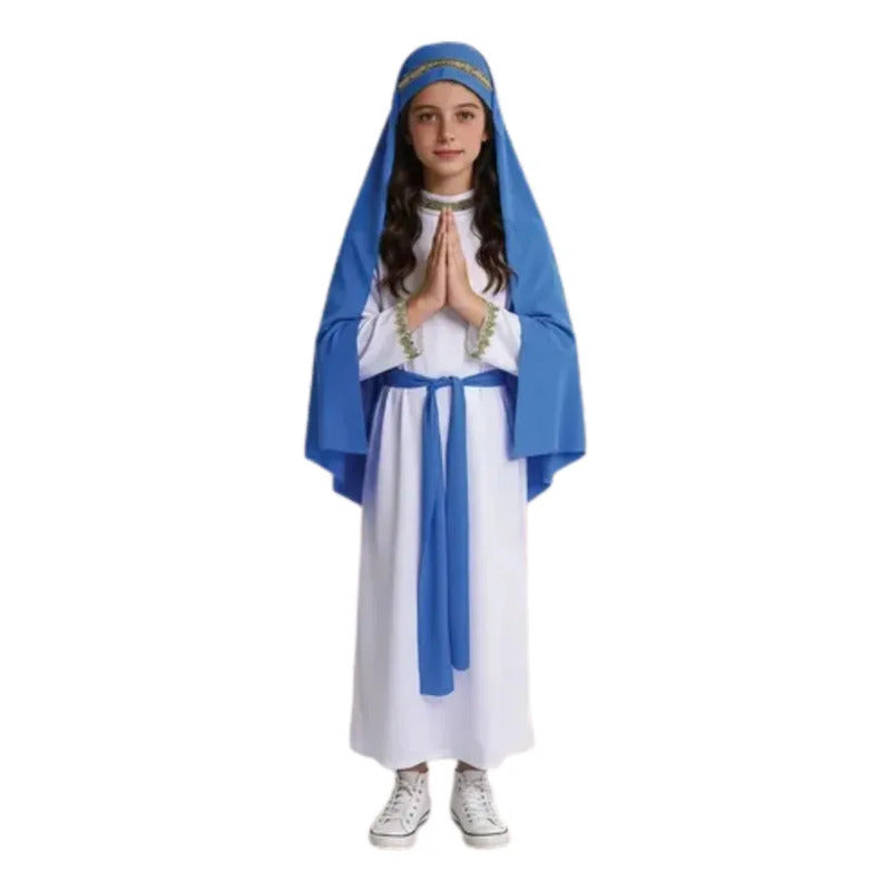 Disfraz Religioso Virgen Maria Niña
